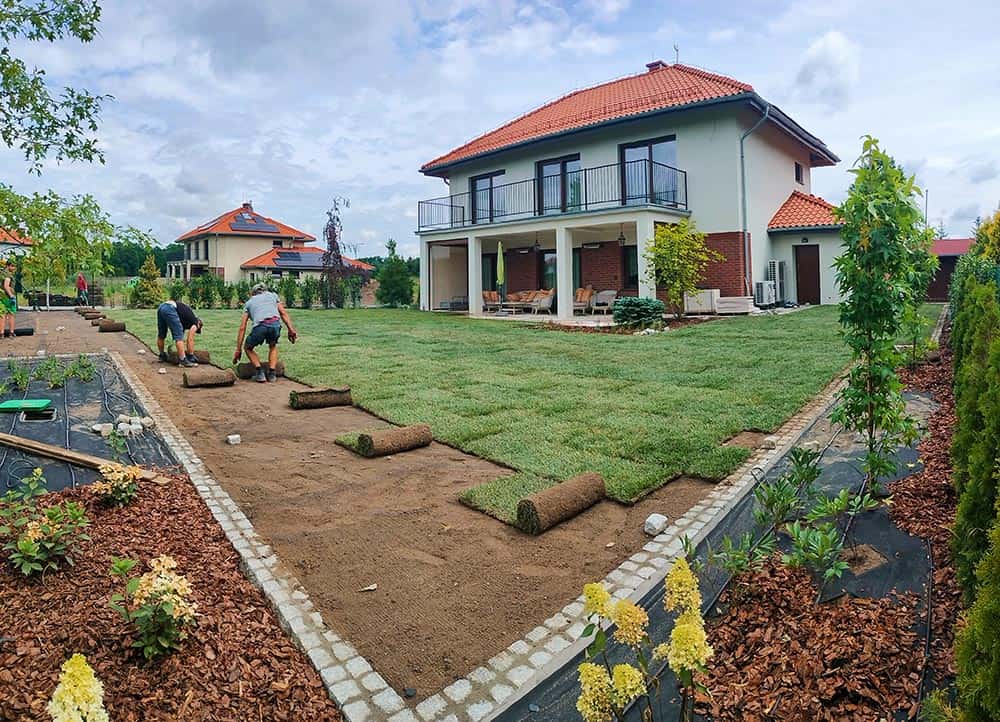 układanie trawy we Wrocławiu